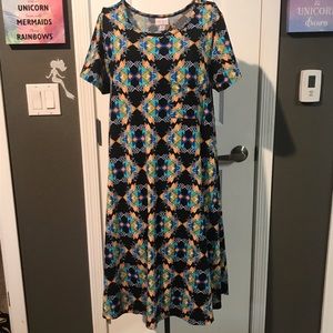 LulaRoe Carly With pocket EUC